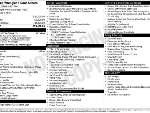 Used 2024 Jeep Wrangler Sahara w/ Technology Group image 35