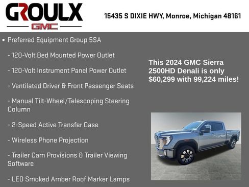 Used 2024 GMC Sierra 2500 Denali w/ Denali Reserve Package AWD/4WD image 22