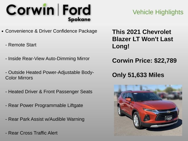 Used 2021 Chevrolet Blazer LT AWD/4WD image 6