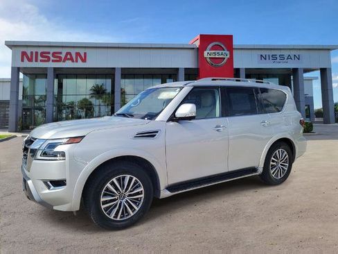 Certified 2024 Nissan Armada SL w/ Captain's Chairs Package RWD image 9