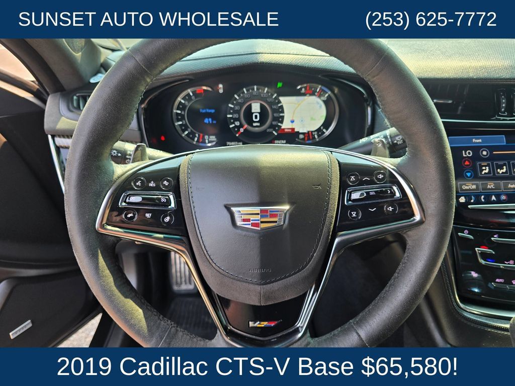 Used 2019 Cadillac CTS V w/ Carbon Fiber Package RWD image 26