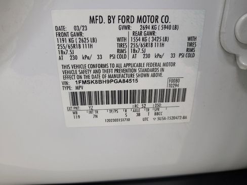 Used 2023 Ford Explorer 4WD image 33