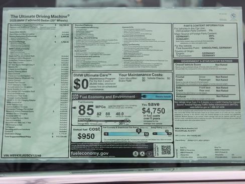 New 2025 BMW i7 eDrive50 image 2