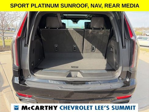 Used 2023 Cadillac Escalade Sport Platinum w/ LPO, ONYX Package image 60