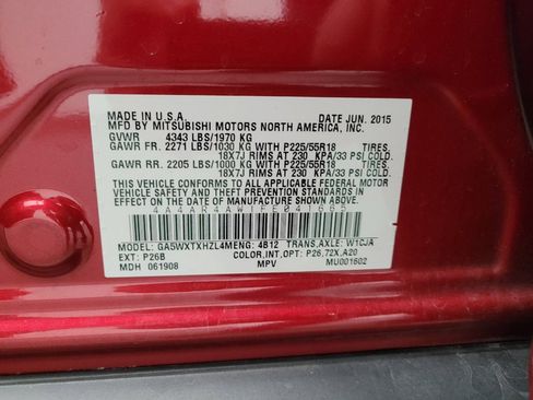 Used 2015 Mitsubishi Outlander Sport GT image 33