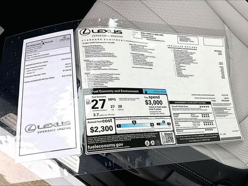 New 2026 Lexus TX 500h F SPORT Performance Premium image 21