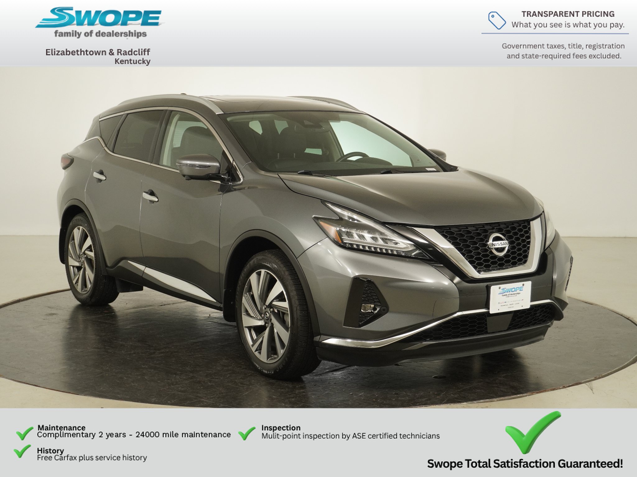 Used 2019 Nissan Murano SL w/ SL Technology Package AWD/4WD image 1