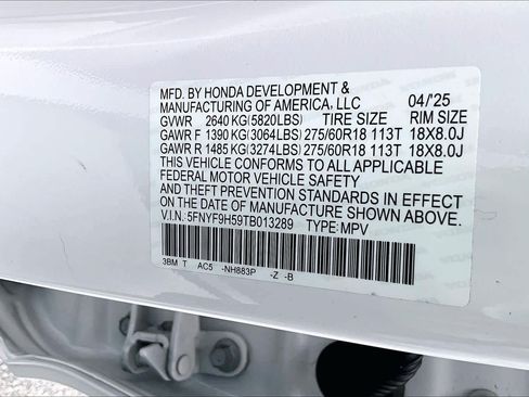 Used 2026 Honda Passport TrailSport image 33