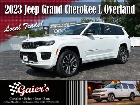 Used 2023 Jeep Grand Cherokee L Overland AWD/4WD image 1