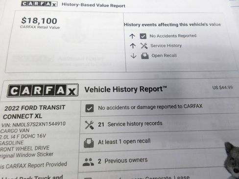 Used 2022 Ford Transit Connect XL image 37