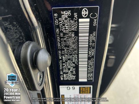 Used 2018 Toyota Prius Two image 35