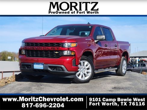 Certified 2021 Chevrolet Silverado 1500 Custom w/ Safety Confidence Package image 1