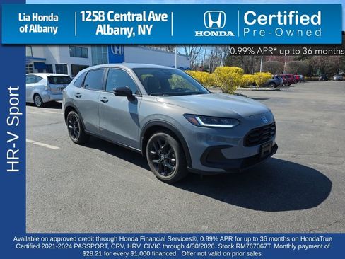 Used 2024 Honda HR-V Sport image 1