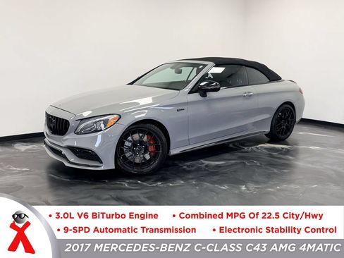Used 2017 Mercedes-Benz C 43 AMG 4MATIC Cabriolet image 1