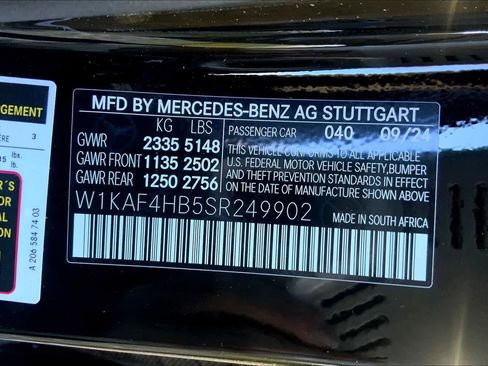 New 2025 Mercedes-Benz C 300 C 300 image 13