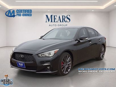 Used 2023 INFINITI Q50 Red Sport 400 w/ Black Opal Edition