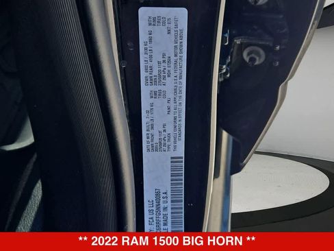 Used 2022 RAM 1500 Big Horn AWD/4WD image 34
