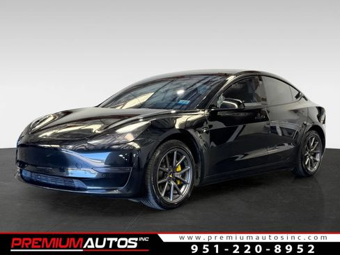 Used 2022 Tesla Model 3 Long Range AWD/4WD image 1