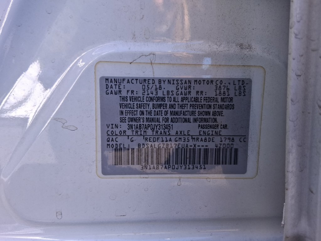 Used 2018 Nissan Sentra SL FWD image 31