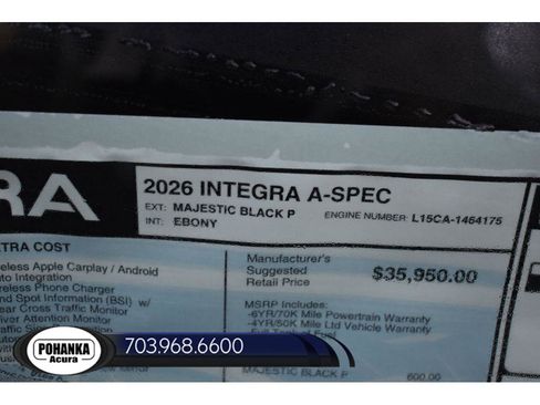 New 2026 Acura Integra A-Spec image 34