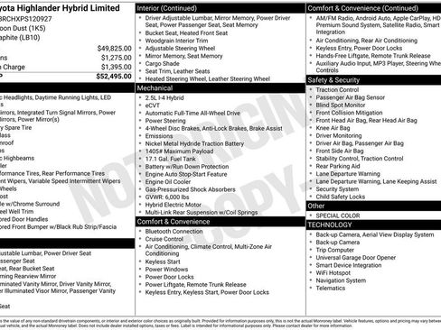 Used 2023 Toyota Highlander Limited image 12