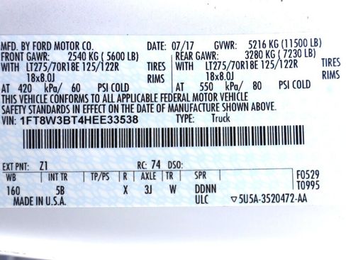 Used 2017 Ford F350 Lariat w/ Lariat Ultimate Package image 57