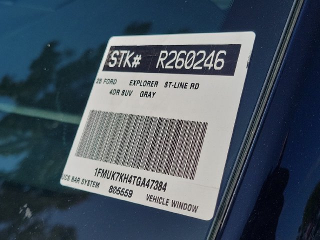 Used 2026 Ford Explorer ST-Line w/ ST-Line Street Pack RWD image 29