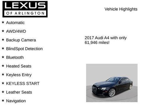 Used 2017 Audi A4 2.0T Prestige AWD/4WD image 7