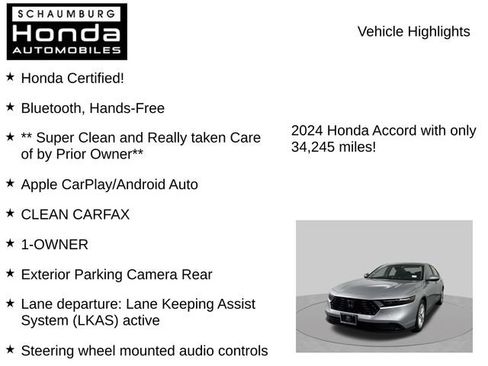 Used 2024 Honda Accord LX image 14