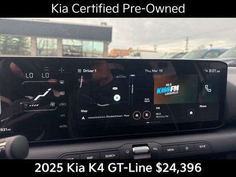Certified 2025 Kia K4 GT-Line w/ GT-Line Sunroof Package image 26