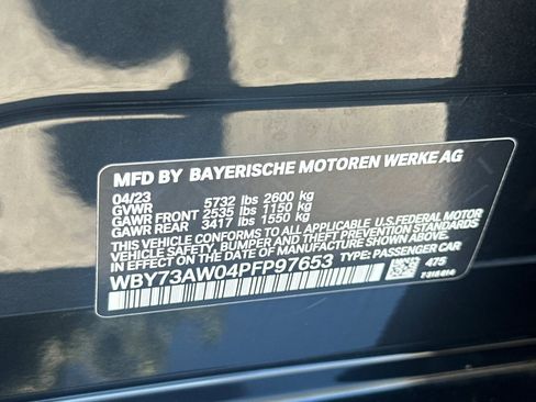 Used 2023 BMW i4 eDrive40 w/ M Sport Package RWD image 39