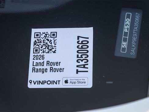 New 2026 Land Rover Range Rover SE image 25