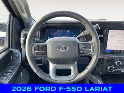 New 2026 Ford F550 4x4 Crew Cab Super Duty w/ Snow Plow Prep Package image 12