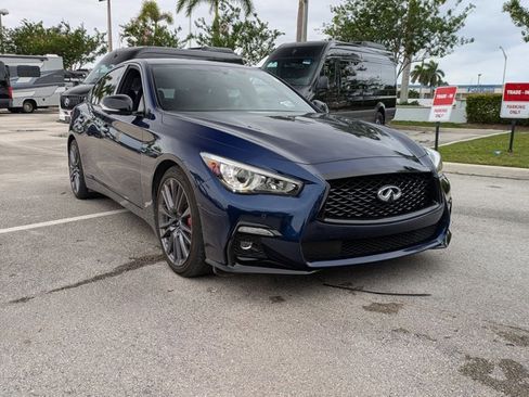Used 2024 INFINITI Q50 Red Sport 400 RWD image 3