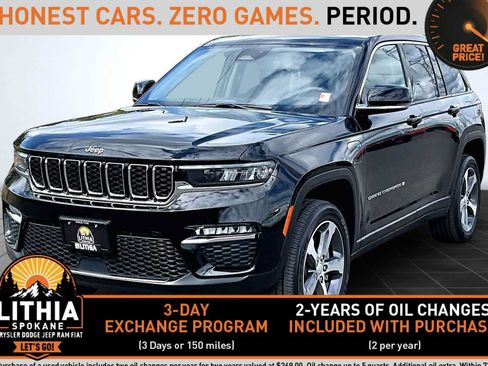 Used 2022 Jeep Grand Cherokee Limited 4xe AWD/4WD image 1