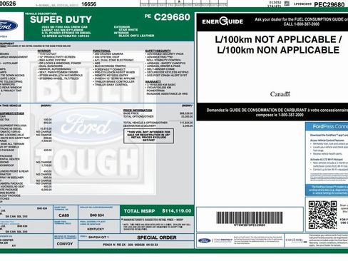 Used 2023 Ford F350 Lariat w/ Lariat Ultimate Package image 4