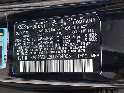 Used 2021 Hyundai Palisade Limited AWD/4WD image 29