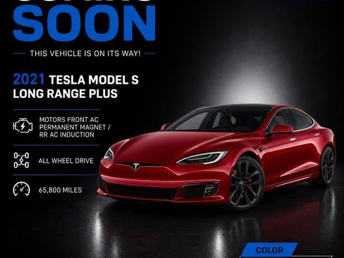 Used 2021 Tesla Model S Long Range AWD/4WD image 1