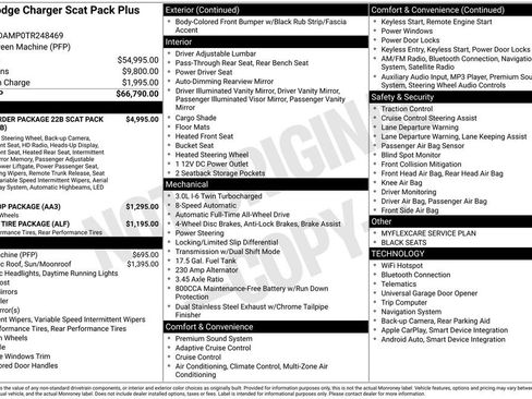 New 2026 Dodge Charger Scat Pack AWD/4WD image 7