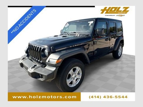 Used 2022 Jeep Wrangler Unlimited Sport image 1