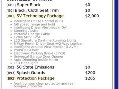 Used 2020 Nissan Leaf SV w/ SV Technology Package FWD image 4