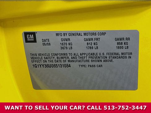 Used 2006 Chevrolet Corvette Convertible w/ Preferred Equipment Group image 31