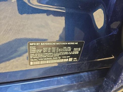 Used 2022 BMW X6 xDrive40i w/ M Sport Package AWD/4WD image 24