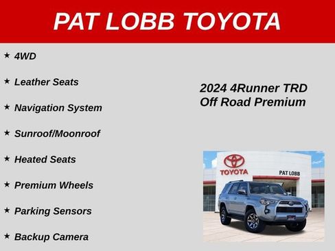 Used 2024 Toyota 4Runner TRD Off-Road Premium AWD/4WD image 39