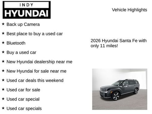 New 2026 Hyundai Santa Fe Limited AWD/4WD image 8