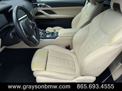 Used 2021 BMW M440i Convertible w/ Premium Package RWD image 11