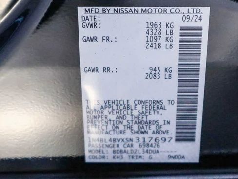 New 2025 Nissan Altima 2.5 S image 29