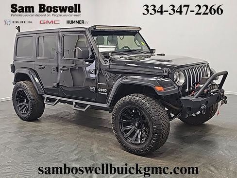 Used 2019 Jeep Wrangler Unlimited Sahara image 1