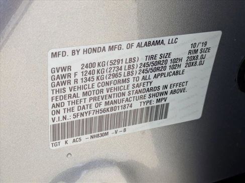 Used 2019 Honda Passport EX-L image 25