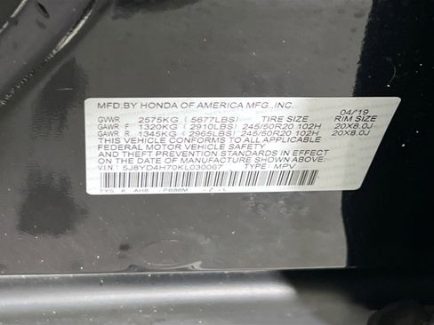 Used 2019 Acura MDX w/ Technology & Entertainment image 35